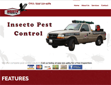 Tablet Screenshot of insectopestcontrol.com